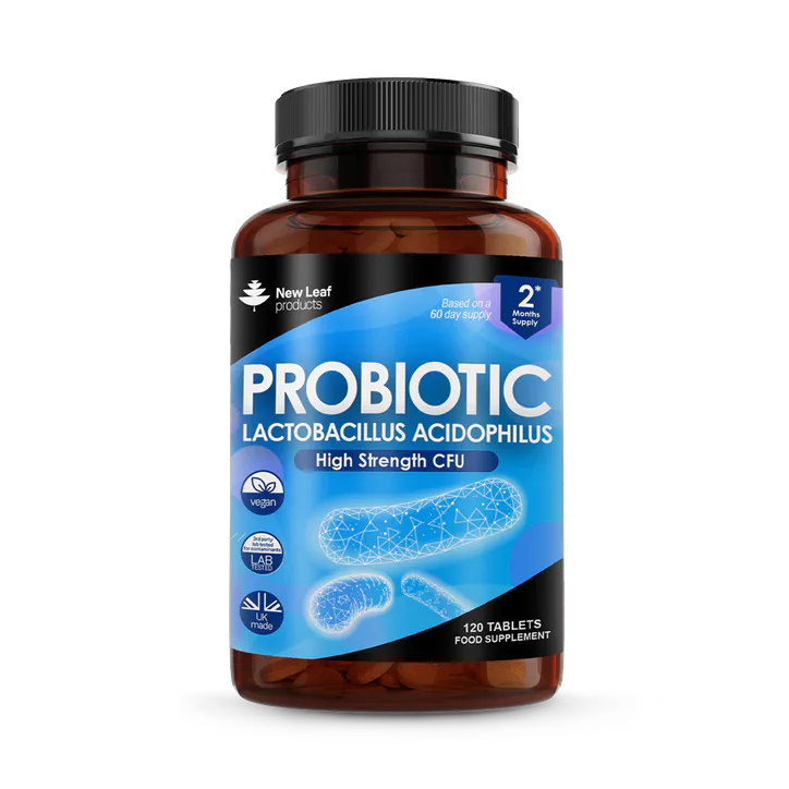 New Leaf Products Probiotic Lactobacillus Acidophilus Tablets 120 tablets