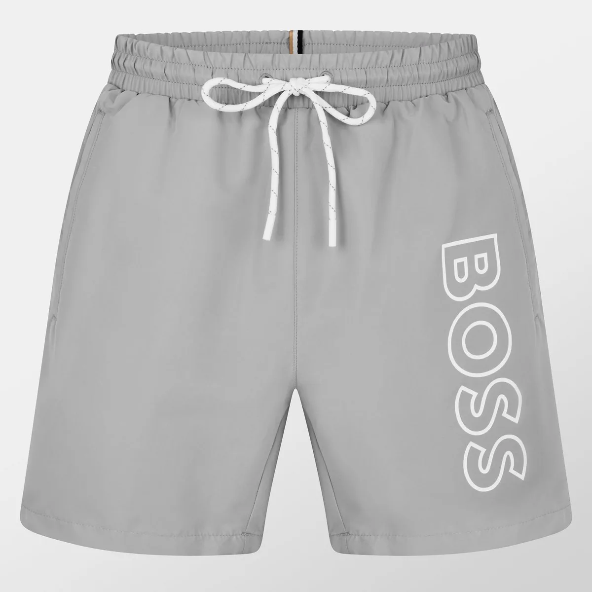Boss Mens BOSS Swim Shorts with Logo Detail (Stormfish)