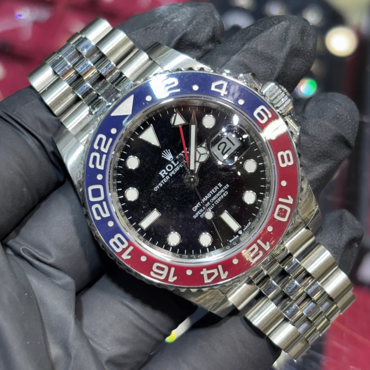 ANKUR - For Him WATCHES 2021 Rolex GMT-Master II 40mm | Oystersteel | "Pepsi" – Watch
