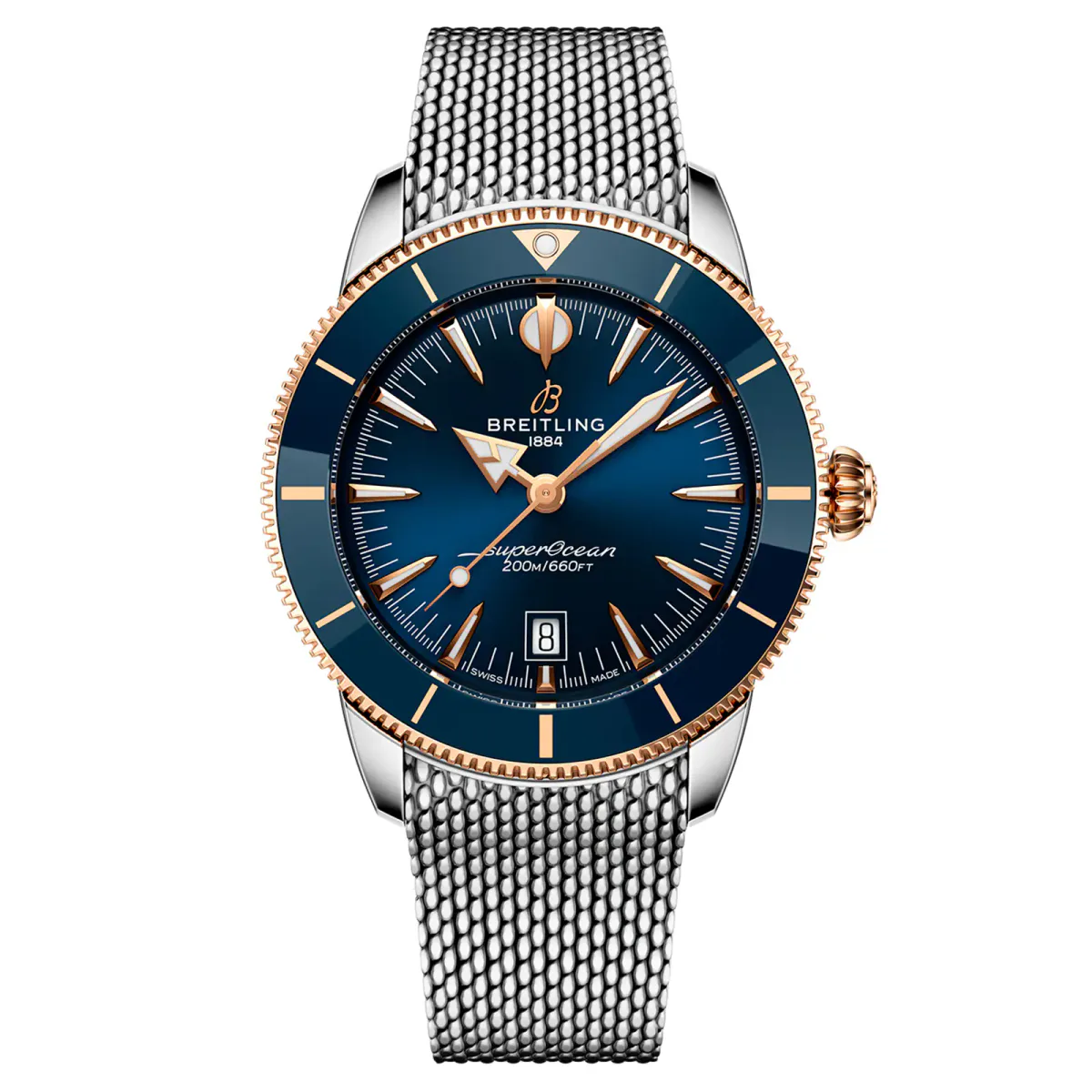 Breitling Superocean Heritage B31 Automatic 44mm Mens Watch Blue 18