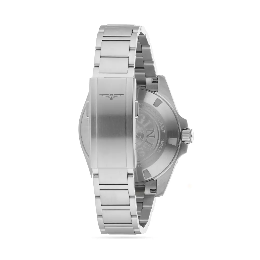 Longines HydroConquest Quartz 42mm Mens Watch Black detail 3