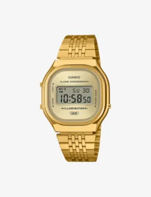 CASIO A140WEG-9A Stainless-Steel Quartz Watch 39mm detail 3