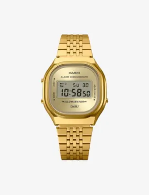 CASIO A140WEG-9A Stainless-Steel Quartz Watch 39mm