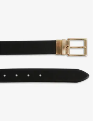 REISS Ricky reversible leather belt - 30 detail 2