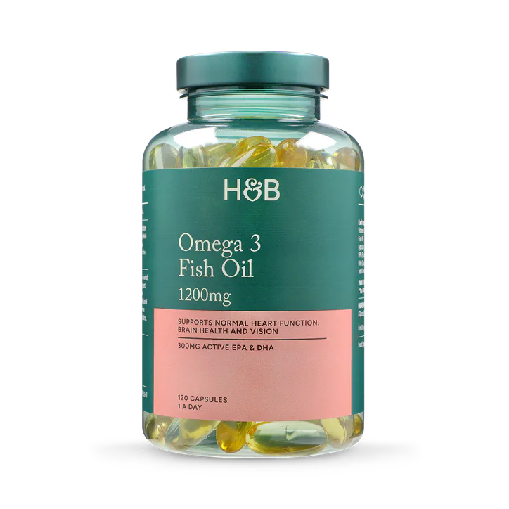 For Him Omega 3 Fish Oil 1200mg 120 Capsules