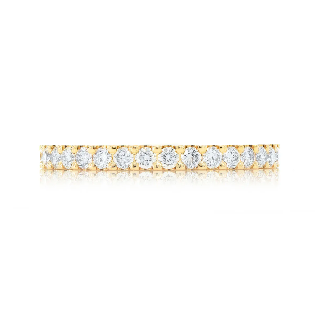 For Him Classic Eternity Diamond Ring in Yellow Gold / Natural Diamond – Ring