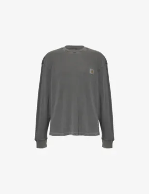 CARHARTT WIP Vista Waffle Long-Sleeves Cotton-Jersey T-Shirt