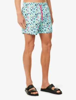VILEBREQUIN Moorise Printed Swim Shorts detail 3