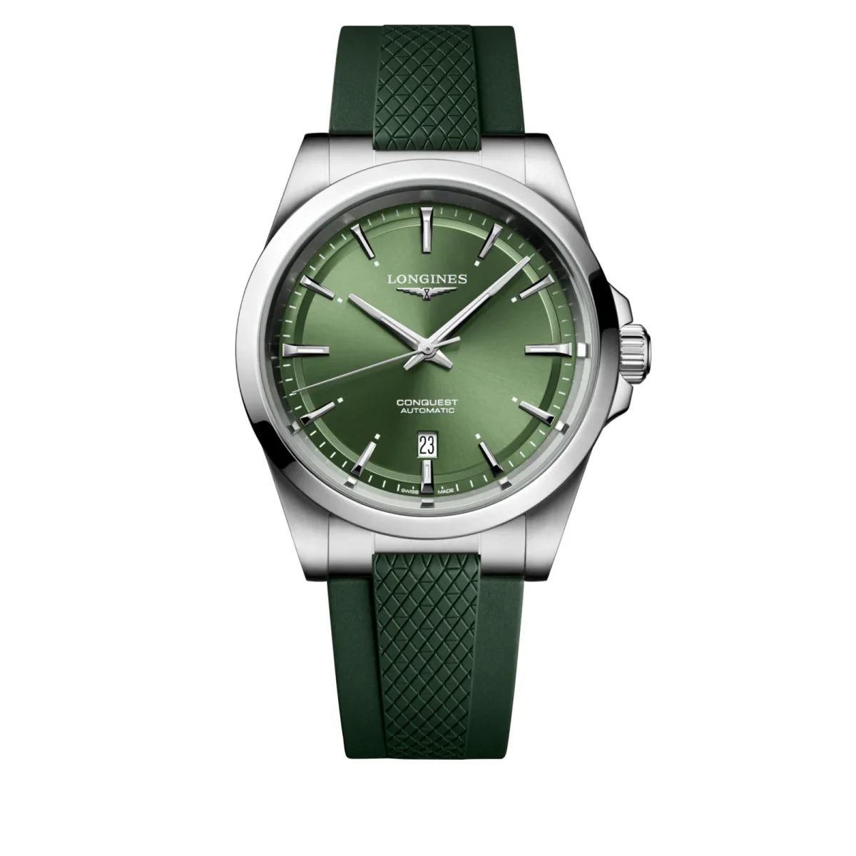 Longines Conquest 41mm Mens Watch Green