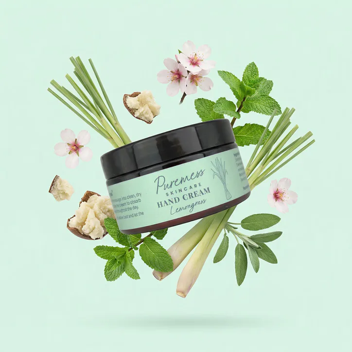 Puremess Skincare Hand Cream 100g - Lemongrass detail 3