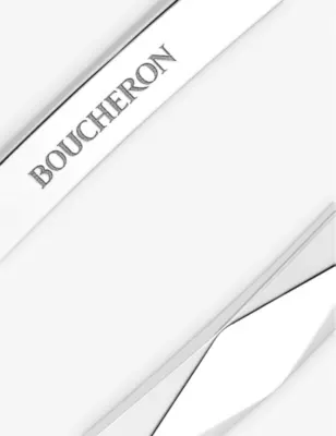 BOUCHERON Facette 18ct white-gold bangle bracelet - 18cm detail 3