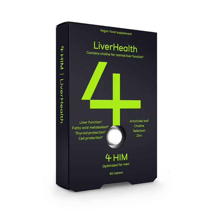 4HIM & HER 4Him Liverhealth Liver Support 60 Vegan Tablets