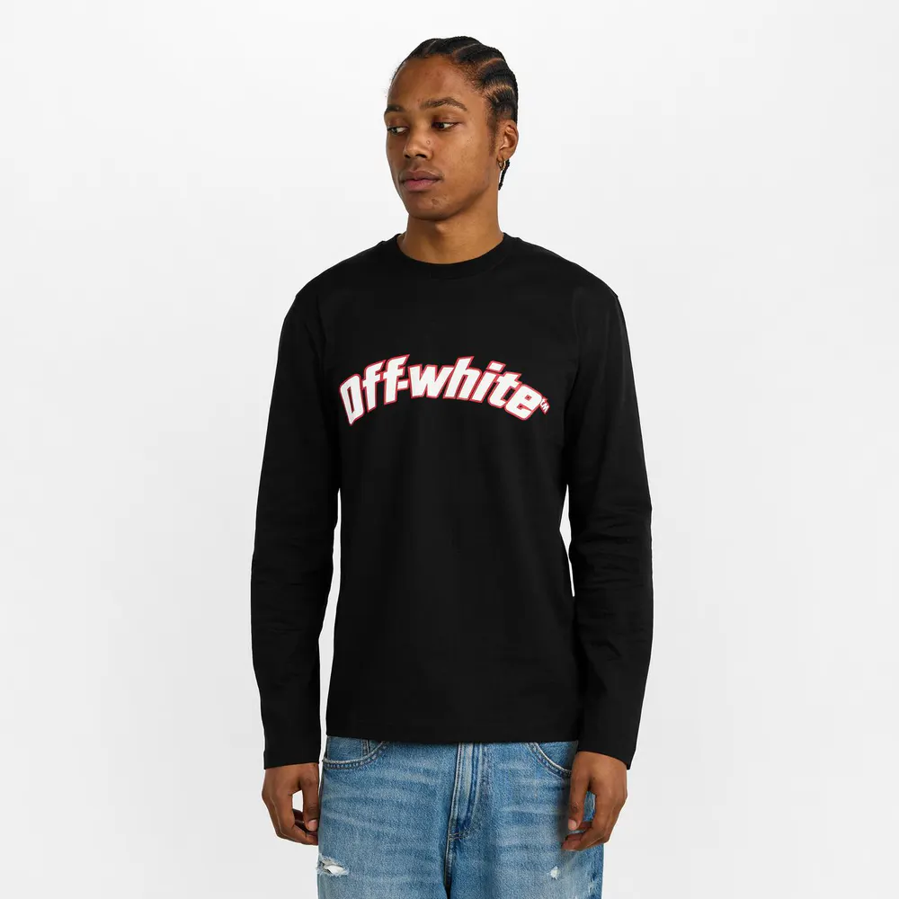 Off White Men's Logo Skate Long Sleeve T-Shirt detail 3