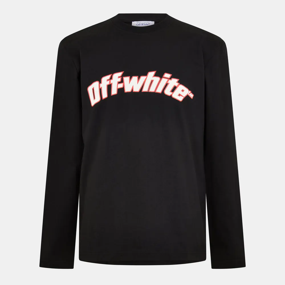 Off White Men's Logo Skate Long Sleeve T-Shirt