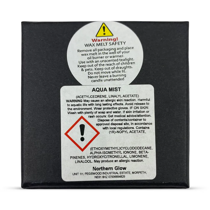 Northern Glow Scented Wax Melt - Aqua Mist, additional product view 2