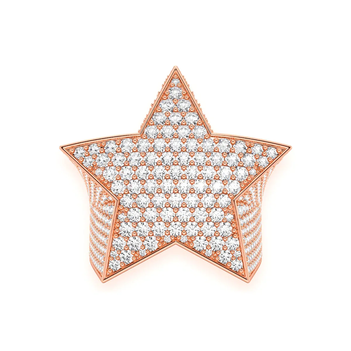 For Him Super Star Diamond Ring in Rose Gold / Natural Diamond – Ring