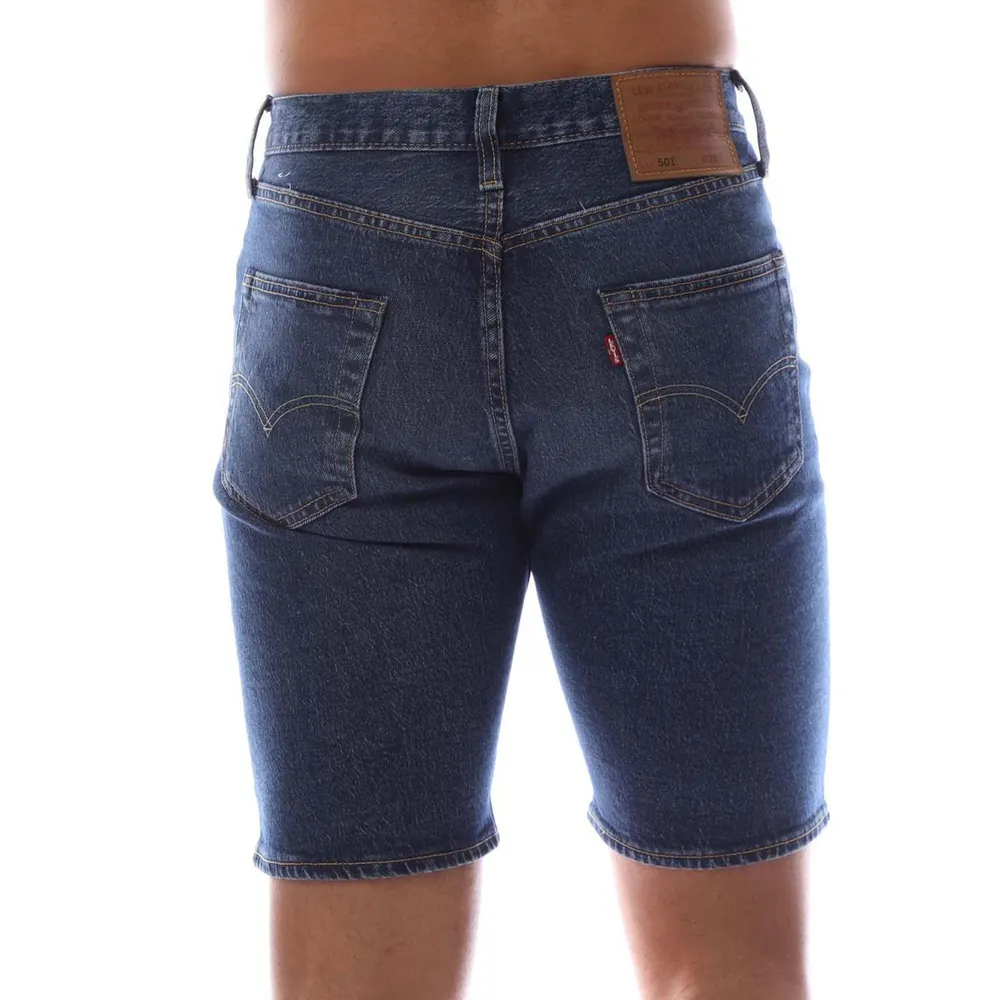 Levis Men's Bleu Eyes B Denim Shorts detail 2