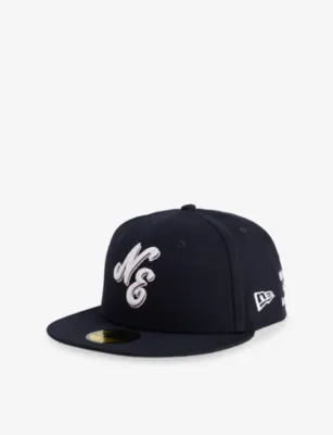 NEW ERA 59FIFTY New Era Heritage Script Woven Baseball Cap - 7 1/2 in NAVY – Mens | Hats | Caps