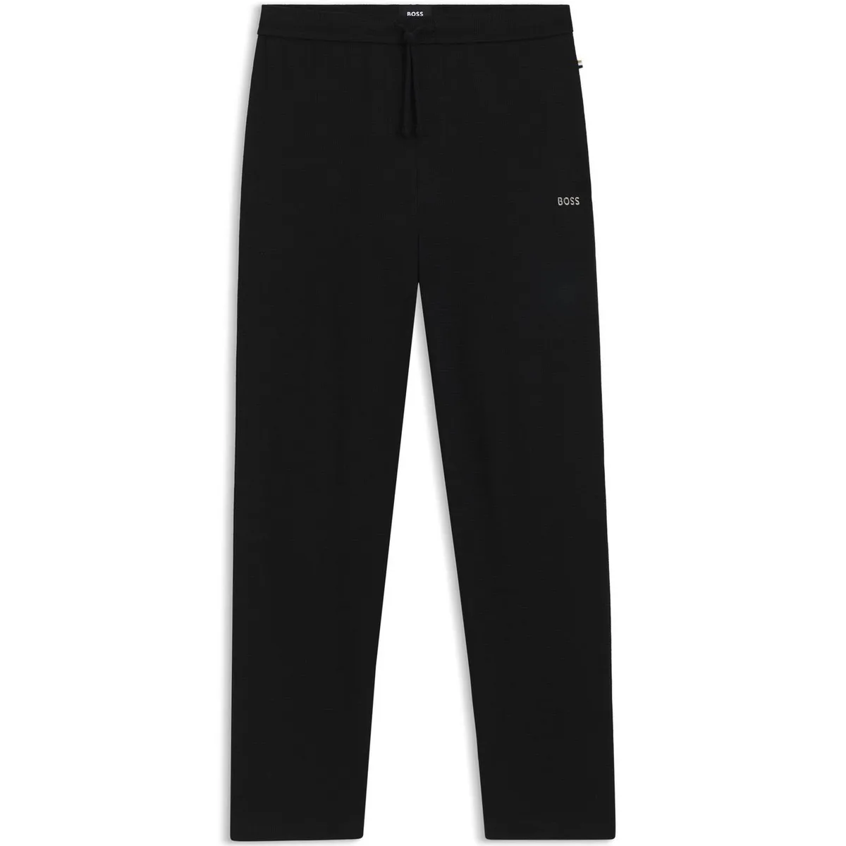 Boss Men's Waffle Open Hem Fleece Joggers