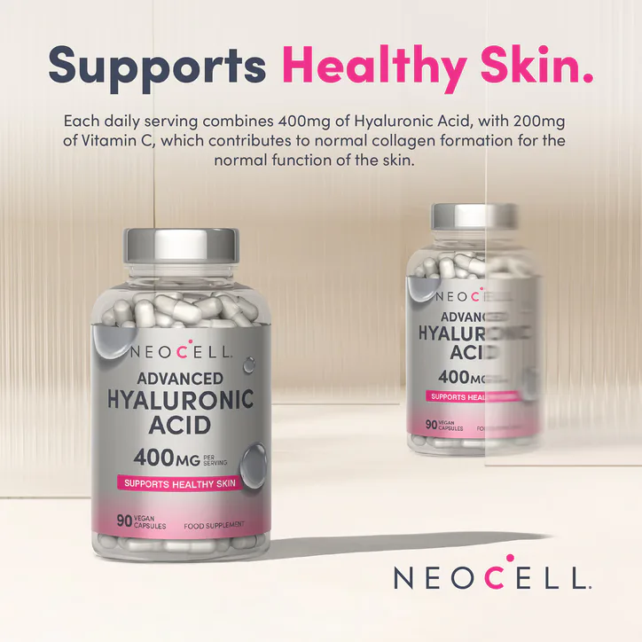 Neocell Advanced Hyaluronic Acid 400mg 90 Capsules, additional product view 2