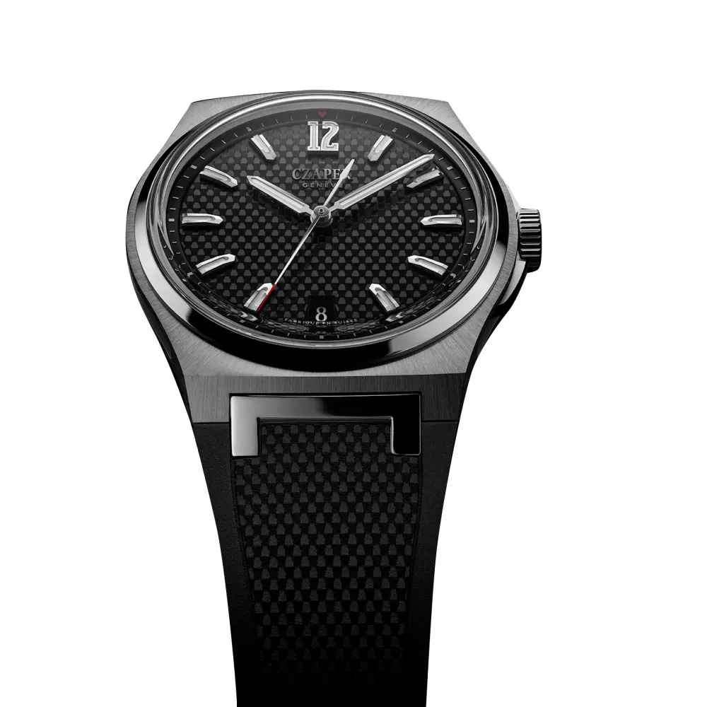 Czapek Antarctique Passage de Drake Black Ink in Black, additional product view 2