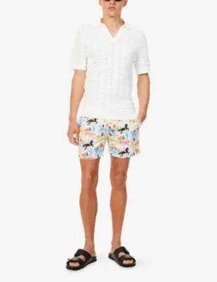 ARRELS BARCELONA Cowboy Printed Swim Shorts detail 2