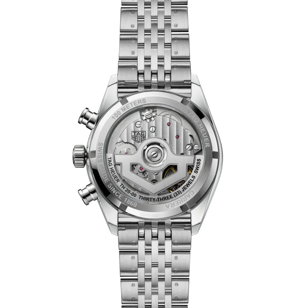 TAG Heuer Carrera Chronograph 39mm Mens Watch Blue in Blue, additional product view 2