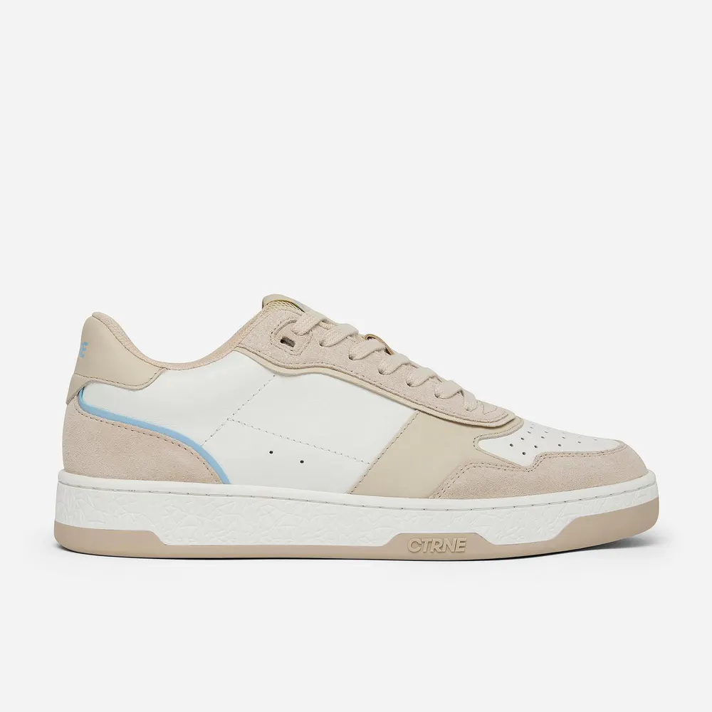 CTRNE Orgonite Sneakers in White/Beige – Footwear