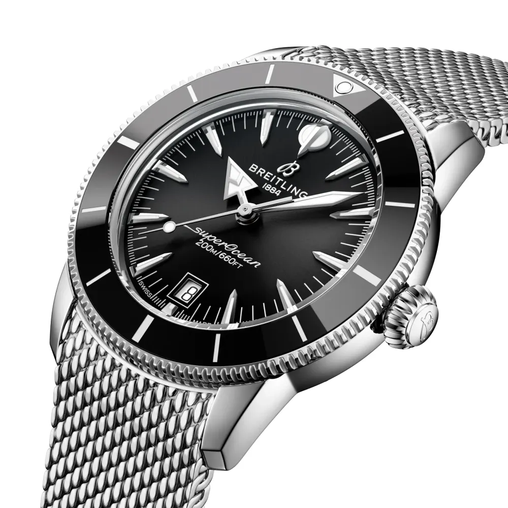 Breitling Superocean Heritage B31 Automatic 42mm Mens Watch Black in Black, additional product view 3