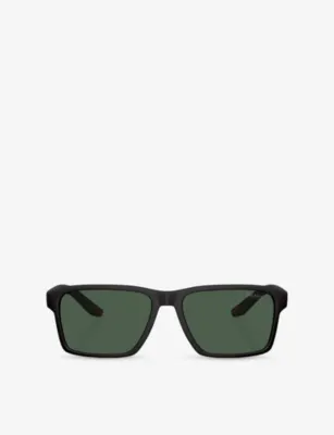 PRADA LINEA ROSSA PS 05YS Square-Frame Acetate Sunglasses