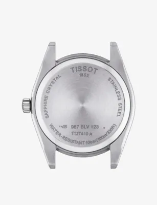 TISSOT T127.410.11.041.00 Gentleman Stainless-Steel Quartz Watch detail 2