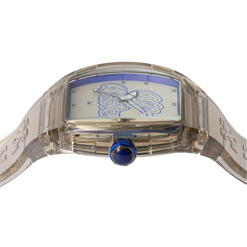 Off White Beat Watch in Blue/Grey, additional product view 3