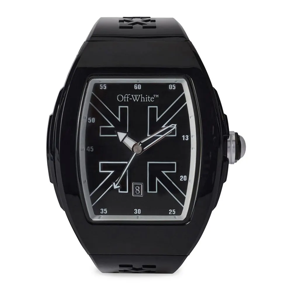Off White Beat Watch in Black – Accessories
