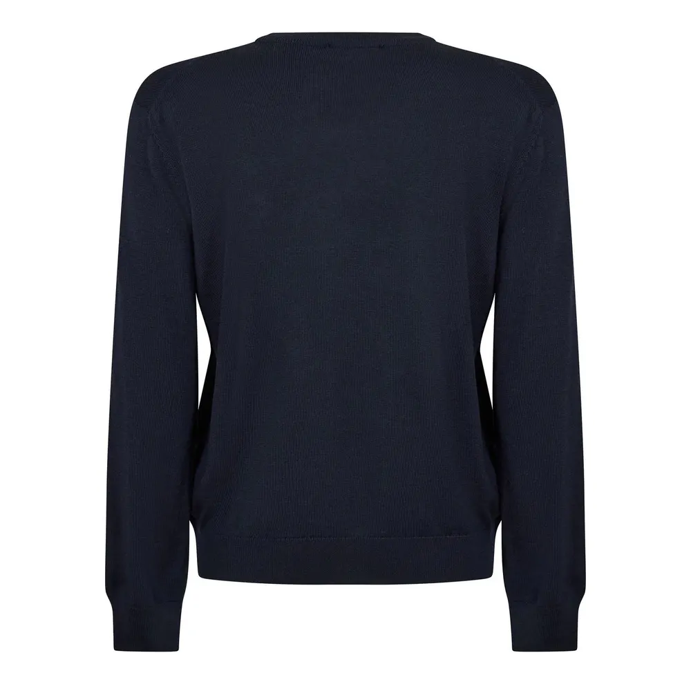 Maison Kitsune Men's Fox Merino Crew Neck Jumper detail 2