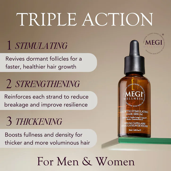 Megi Wellness Growth Stimulating Hair Serum detail 3