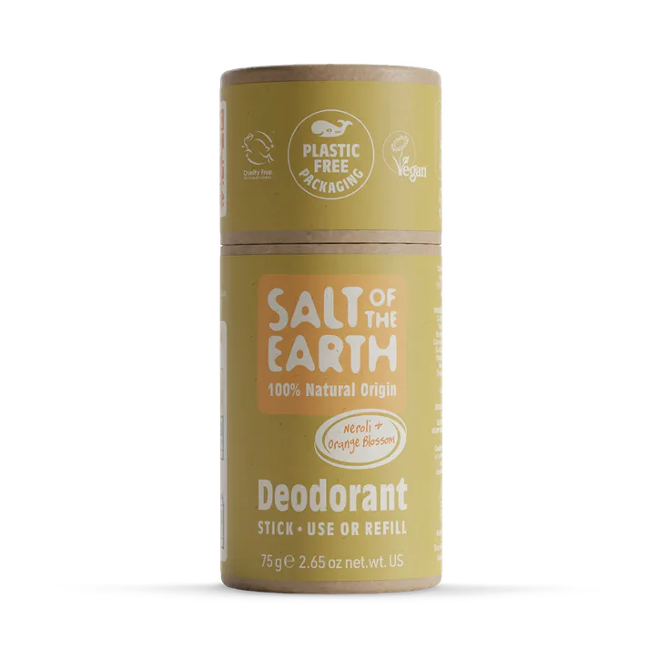 Salt of the Earth Neroli & Orange Blossom Natural Deodorant Stick - Use or Refill