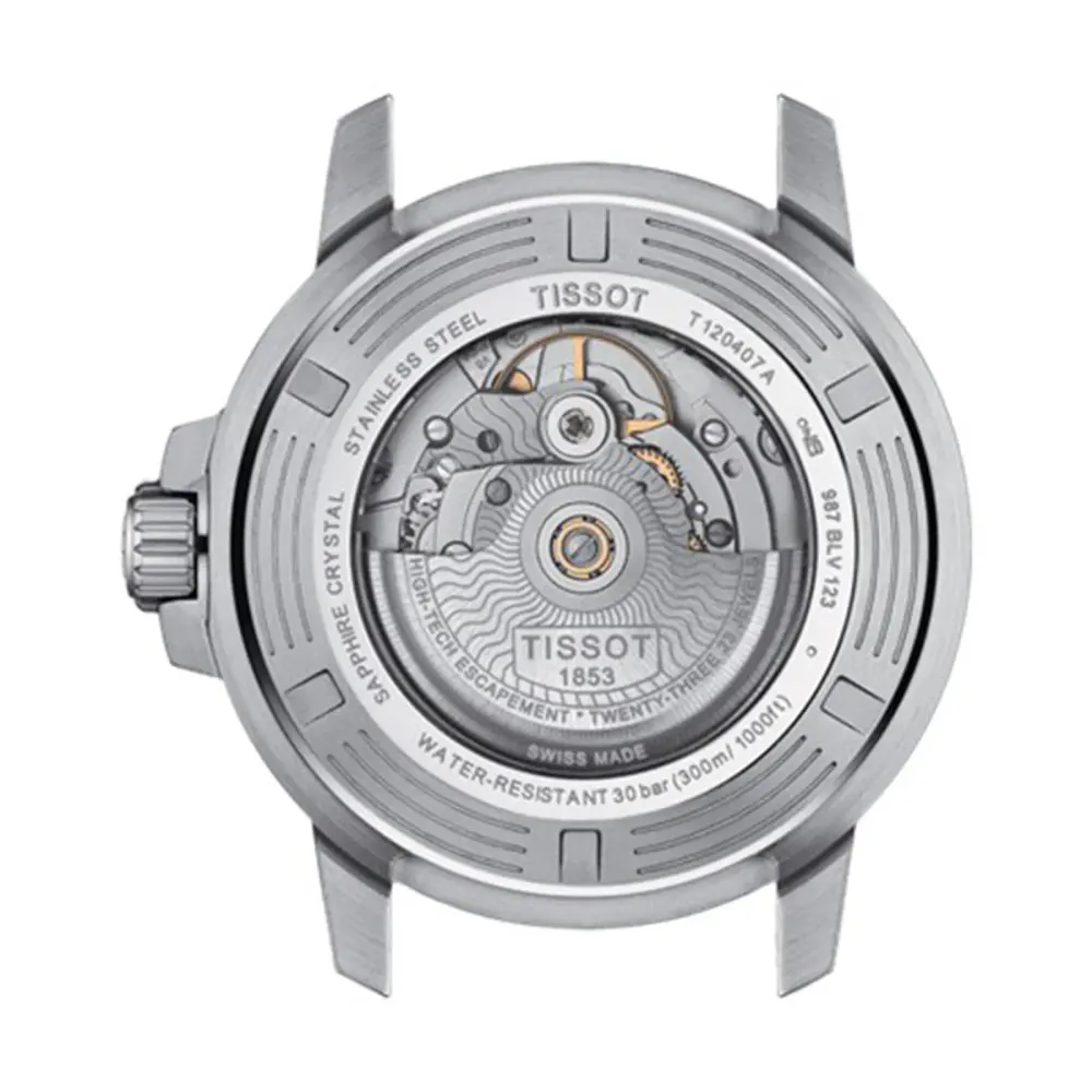 Tissot Seastar 43mm Mens Watch in Blue, additional product view 2