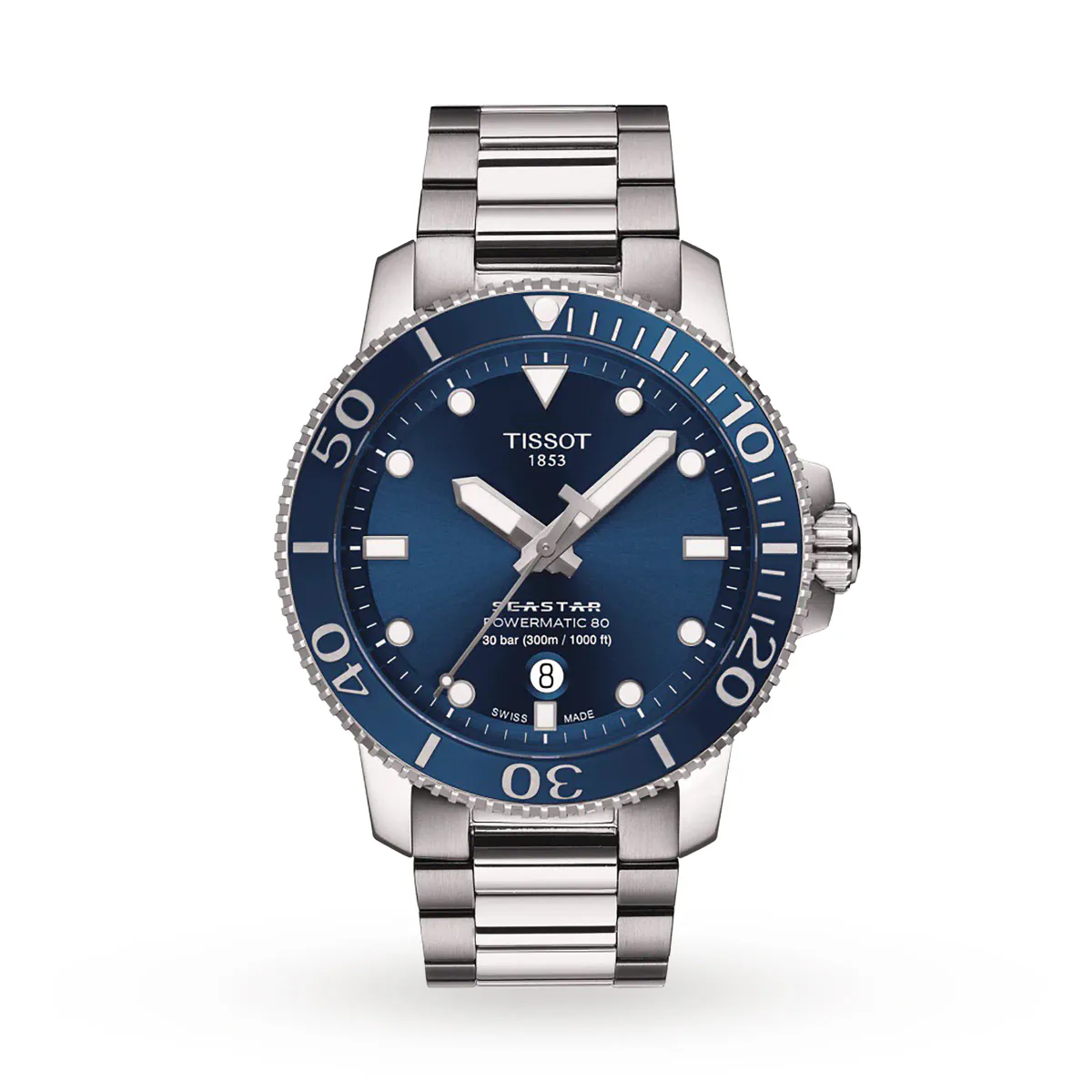 Tissot Seastar 43mm Mens Watch