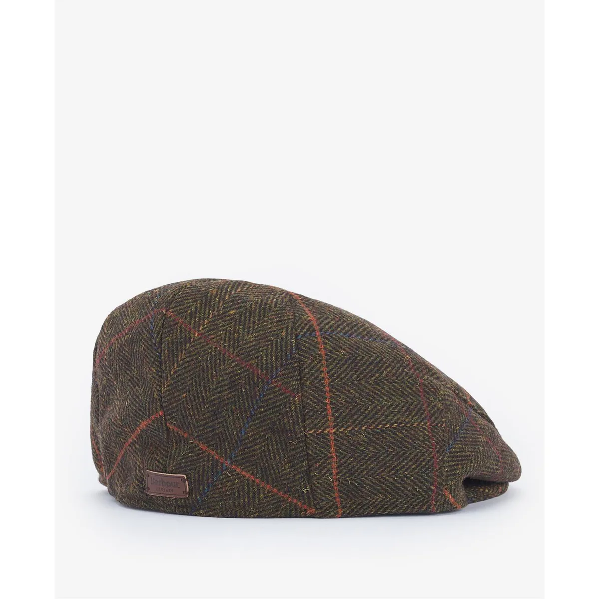 Barbour Mens Wilkin Wool-Blend Flat Cap