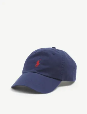 POLO RALPH LAUREN Logo-embroidered cotton cap