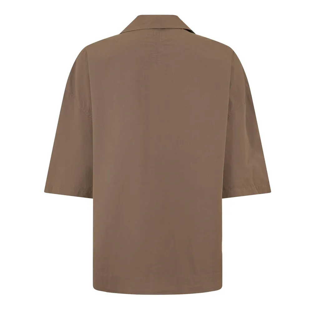 Rick Owens Drkshdw Men's Short Sleeve Plain Shirt detail 2