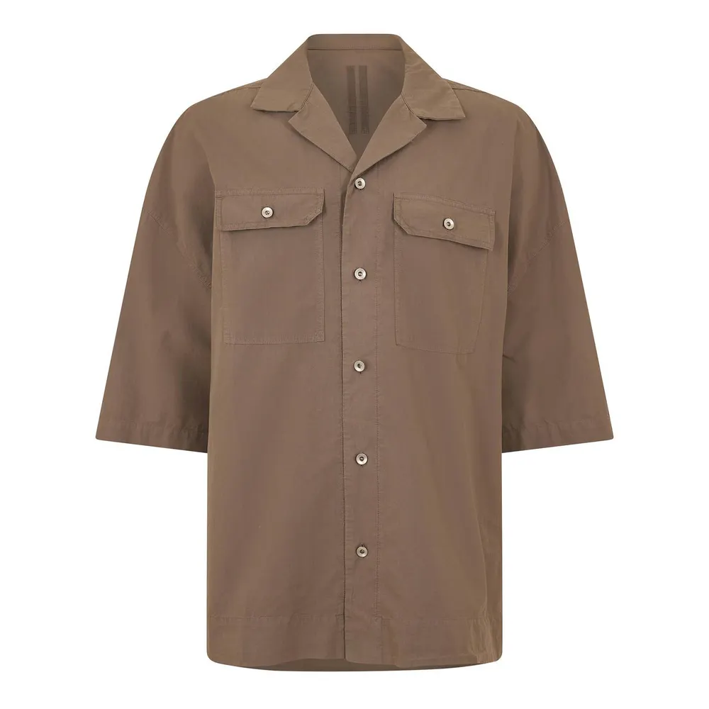 Rick Owens Drkshdw Men's Short Sleeve Plain Shirt