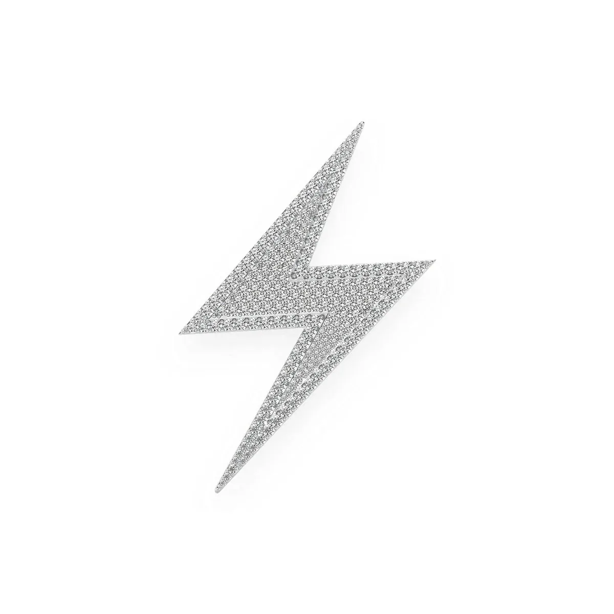 For Him Hidden Bail Lightning Pendant in 2.75ctw / White Gold / Natural Diamond – Pendant