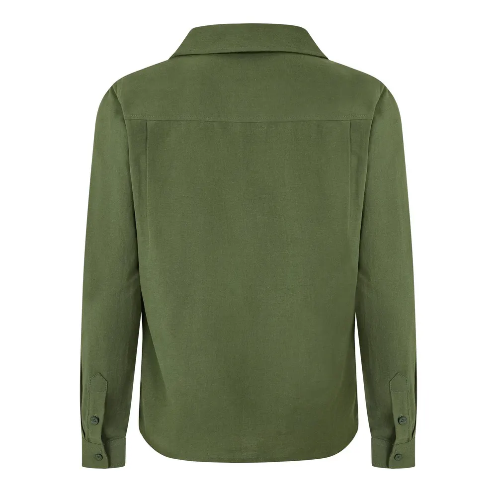 BELIER Men's Long Sleeve Plain Shirt detail 2