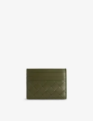 BOTTEGA VENETA Intrecciato Leather Card Holder