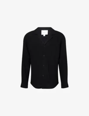 RAITH Cami Long-Sleeve Linen-Blend Shirt
