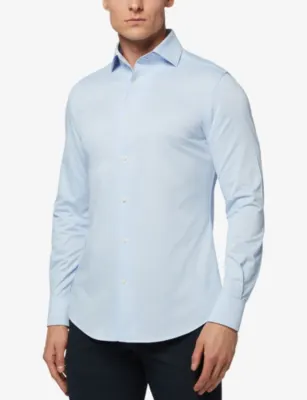 BOGGI MILANO Regular-Fit Japanese Jersey Polo Shirt detail 3