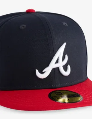 NEW ERA 59FIFTY Atlanta Braves Authentic On Field Home Woven Baseball Cap - 7 5/8 detail 3
