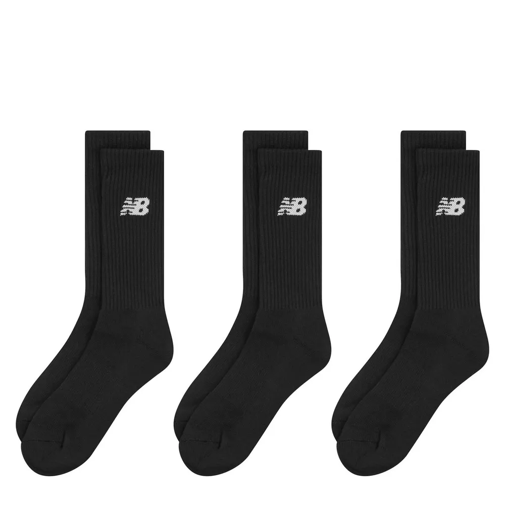 New Balance Everyday Crew Socks 3-Pack Adults