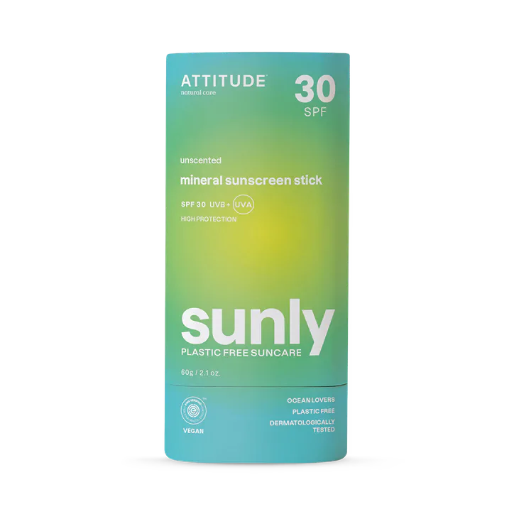 Attitude Sunscreen Stick SPF30 Unscented